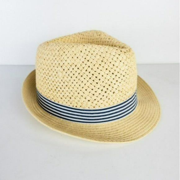 INC International Concepts Open-Braid Fedora - Tan - Picture 3 of 3